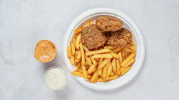 Falafel z frytkami